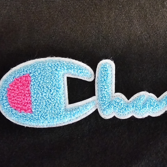 Blue & Pink Reverse Weave Champion Sweatshirt XS Extra Small - Picture 6 of 14